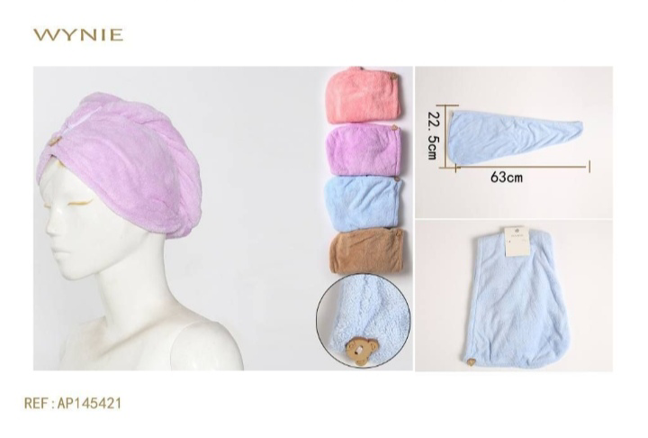 GORRO PARA SECADO DE PELO